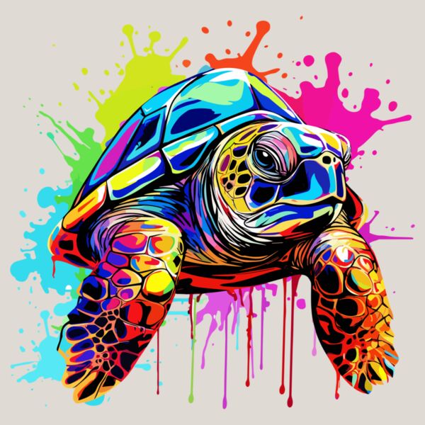 Colorful Turtle Thumbnail