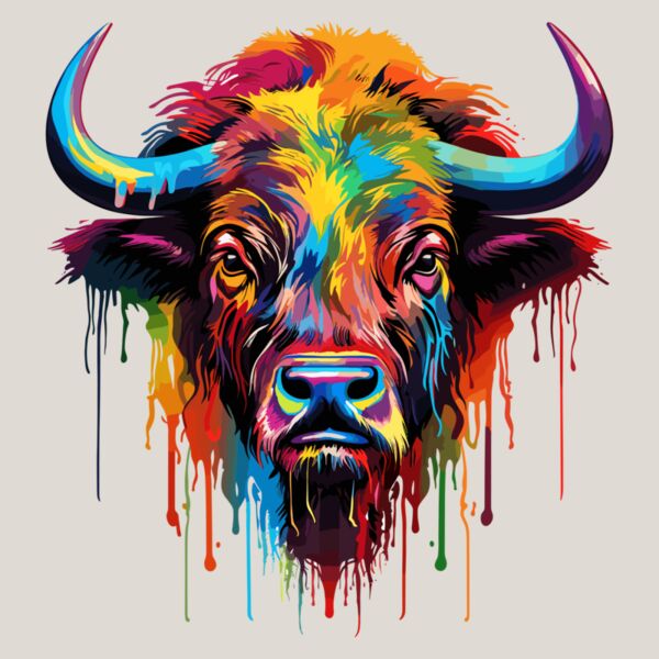 Colorful Buffalo Thumbnail