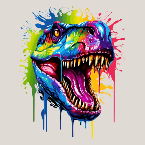 Colorful Dino Thumbnail