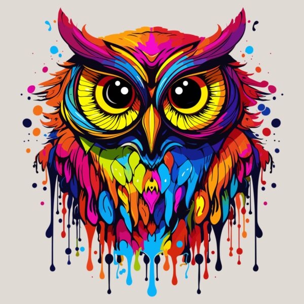 Colorful Night Owl Thumbnail