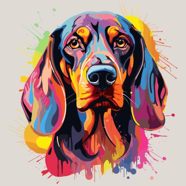 Black and Tan Coonhound 01 Thumbnail