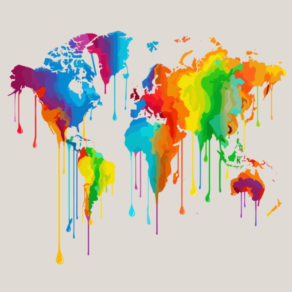 Colorful Map Thumbnail