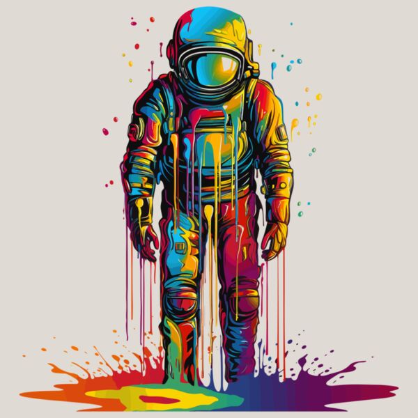 Colorful Moon Landing Thumbnail