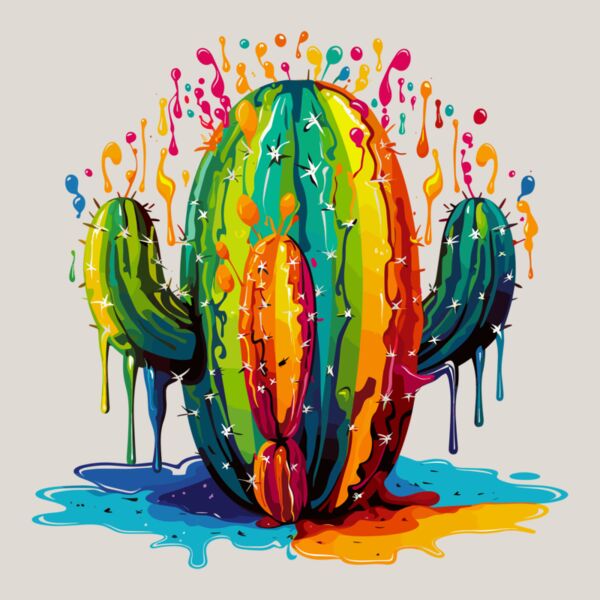 Colorful Cactus Thumbnail