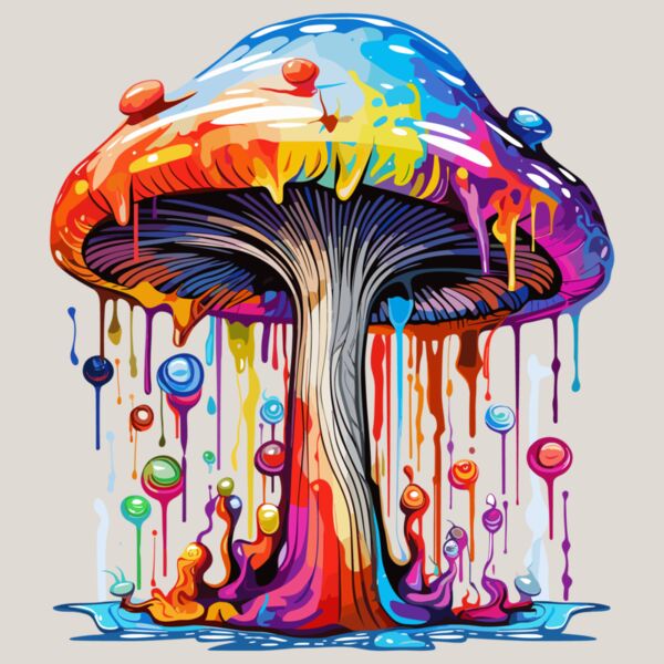 Colorful Mushroom Thumbnail