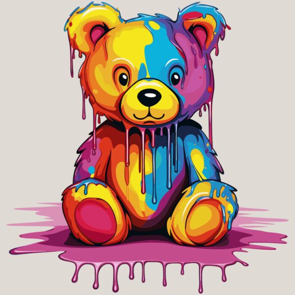 Colorful Teddy Bear Thumbnail