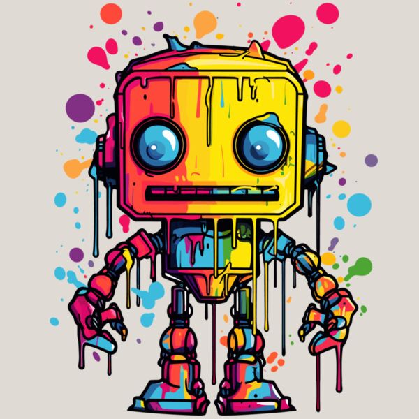Colorful Robot Thumbnail