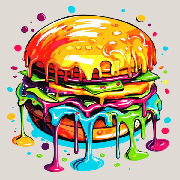 Colorful Burger Thumbnail