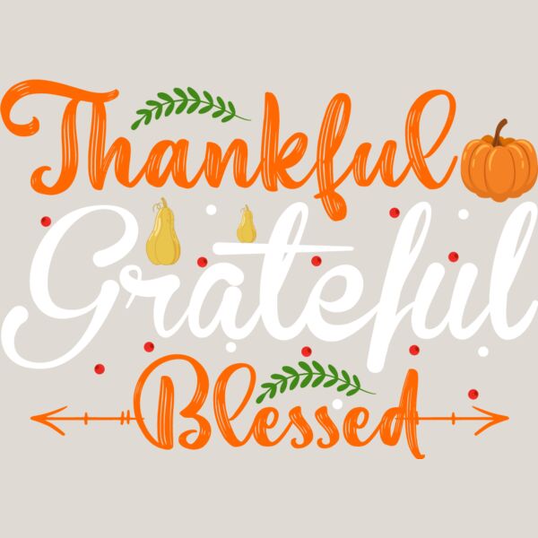 Thankful Grateful Blessed Thumbnail