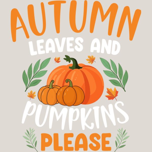 Autumn Leaves and Pumpkin Please Thumbnail