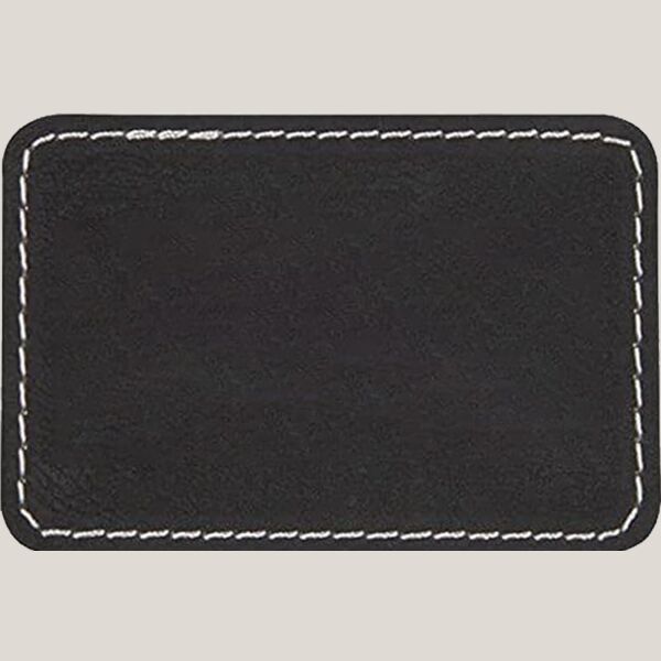 Leatherette Patch   Black Thumbnail
