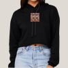Women's Sponge Fleece Cropped Fleece Hoodie Thumbnail