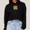 Women's Sponge Fleece Cropped Fleece Hoodie Thumbnail