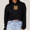 Women's Sponge Fleece Cropped Fleece Hoodie Thumbnail