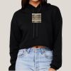 Women's Sponge Fleece Cropped Fleece Hoodie Thumbnail