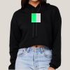 Women's Sponge Fleece Cropped Fleece Hoodie Thumbnail