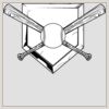 2" x 2" DTF Heat Transfer Thumbnail