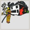 6" x 6" DTF Heat Transfer Thumbnail